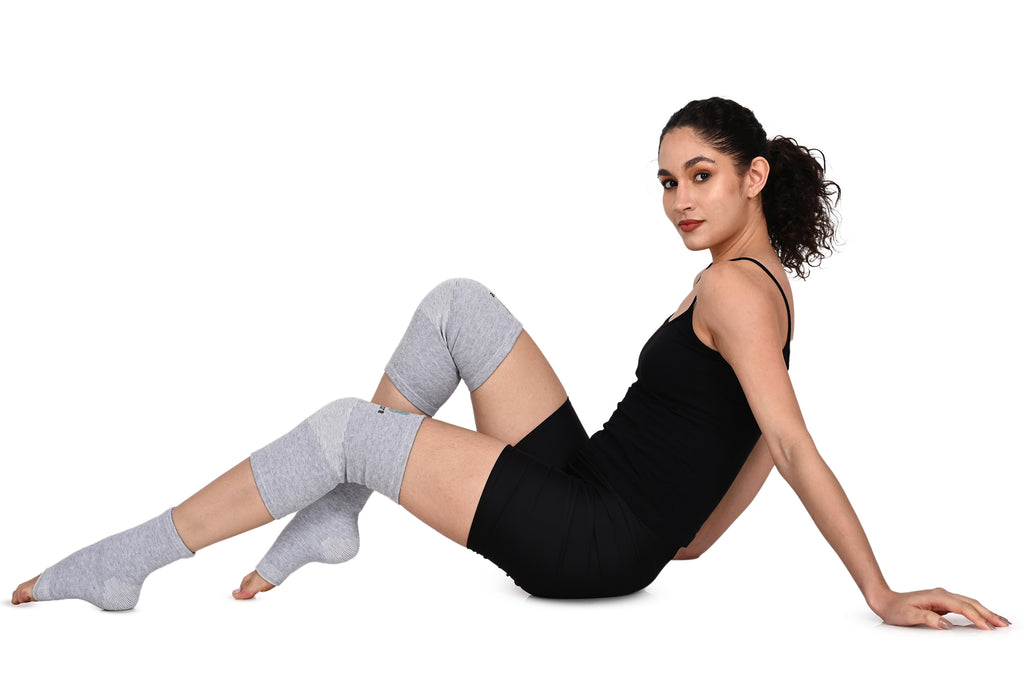 Remore® Bamboo Knee + Ankle Sleeve Combo